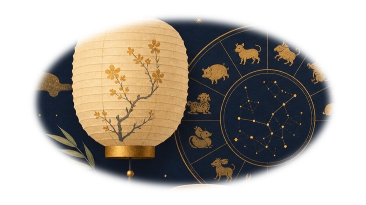墨藍金色居家安全插畫,對應颱風來前準備清單:居家防颱、停電備援、陽台與冰箱處理